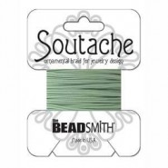 Beadsmith polyester soutache koord 3mm - Mint